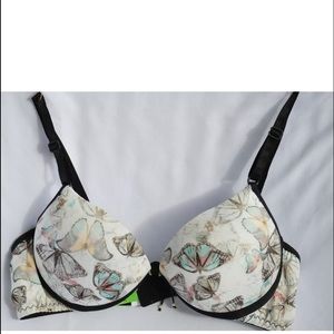 NWT Brazilian Style Underwired Padded Bra Multi 🔥Animal Butterfly Print Bra  M